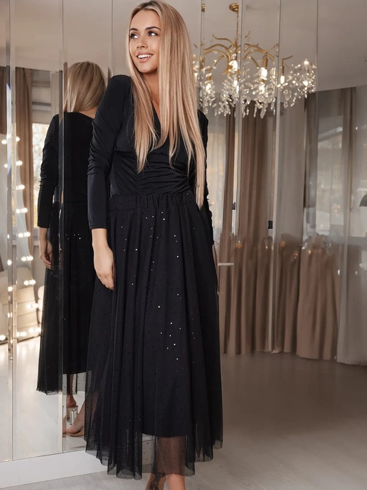 Elegancka długa spódnica Fluvia