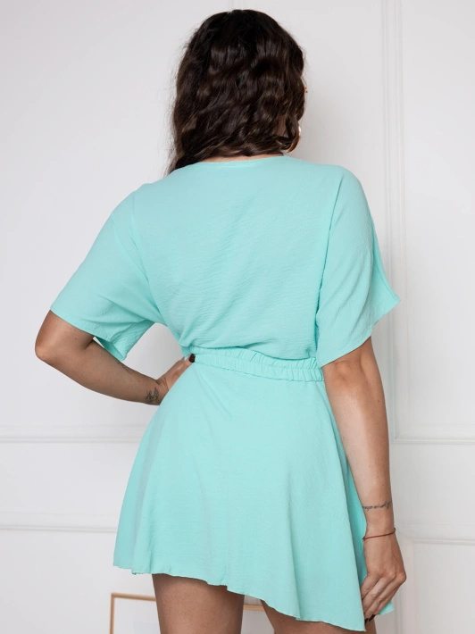 Krótki kombinezon z paskiem Nuria