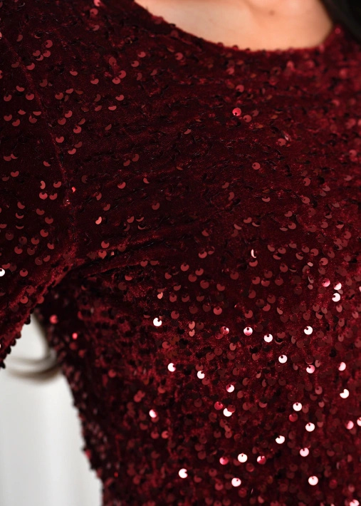 Cekinowa krótka sukienka Glori