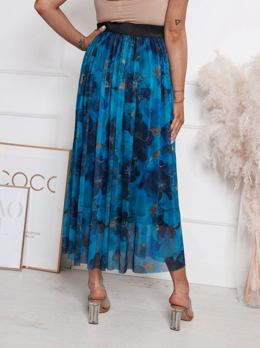 Długa spódnica z szerokim pasem Napoli