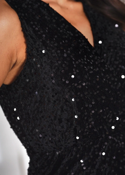 Cekinowa krótka sukienka Desire