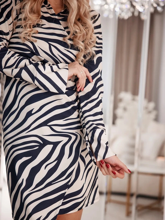 Kopertowa krótka sukienka Tiziana