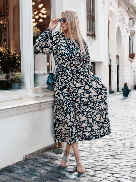 Długa sukienka Pavia